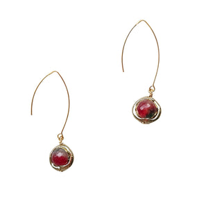 Orb Drop Earring